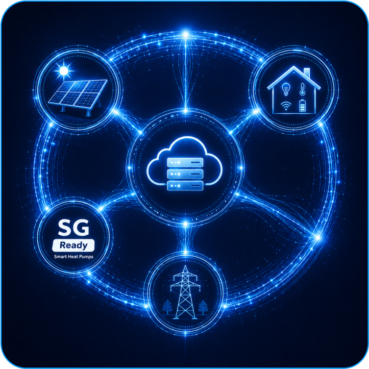 Gelişmiş Bağlantı Seçenekleri: Cloud, SG Ready, Güneş Enerjisi ve Akıllı Ev Entegrasyonu